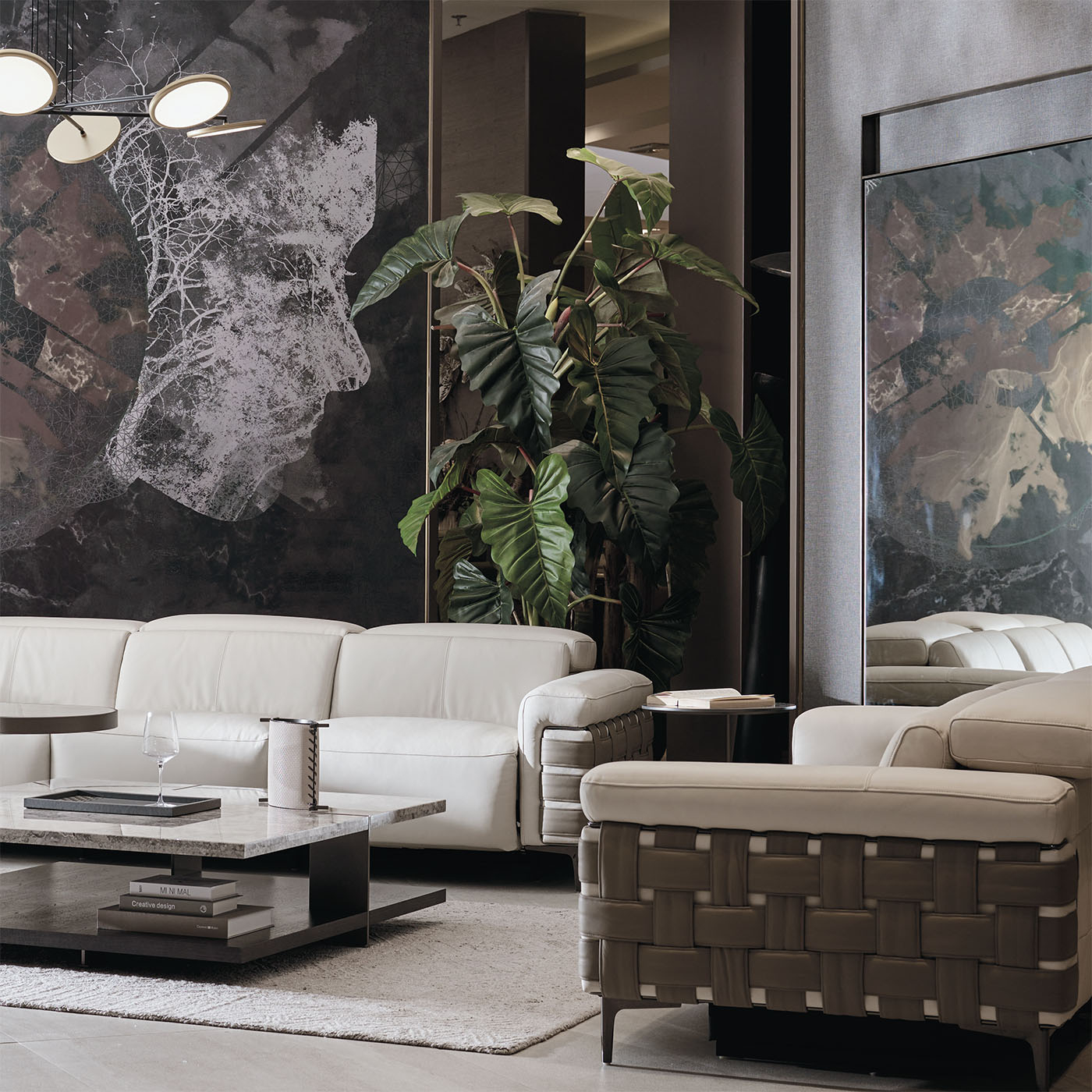 Elegant sofas